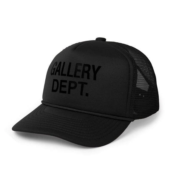 GALLERY DEPT. トラッカーキャップ ブラック GD-LOGO-TRUCKER-CAP-TC-