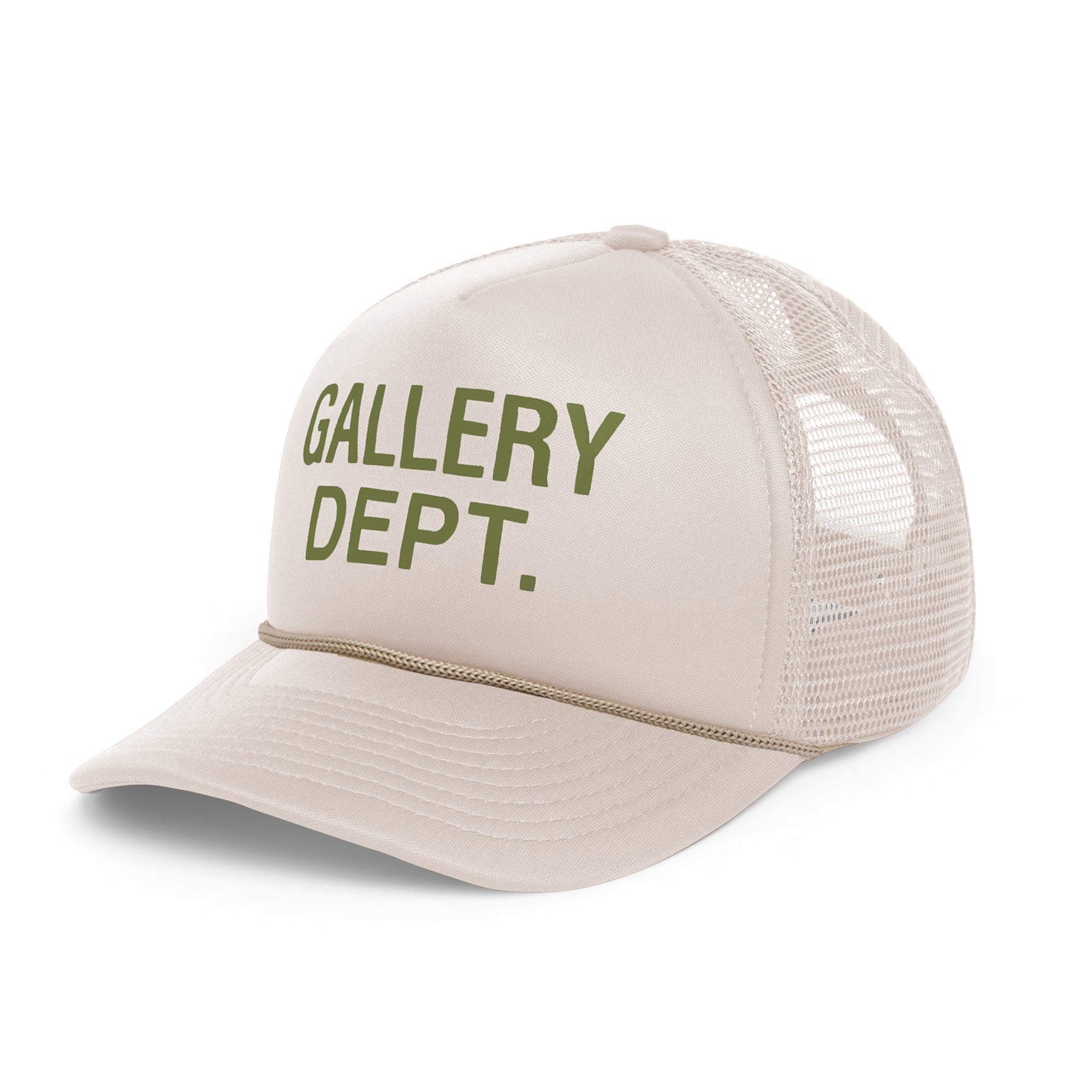 GALLERY DEPT. GD LOGO TRUCKER CAP | WARM GREY