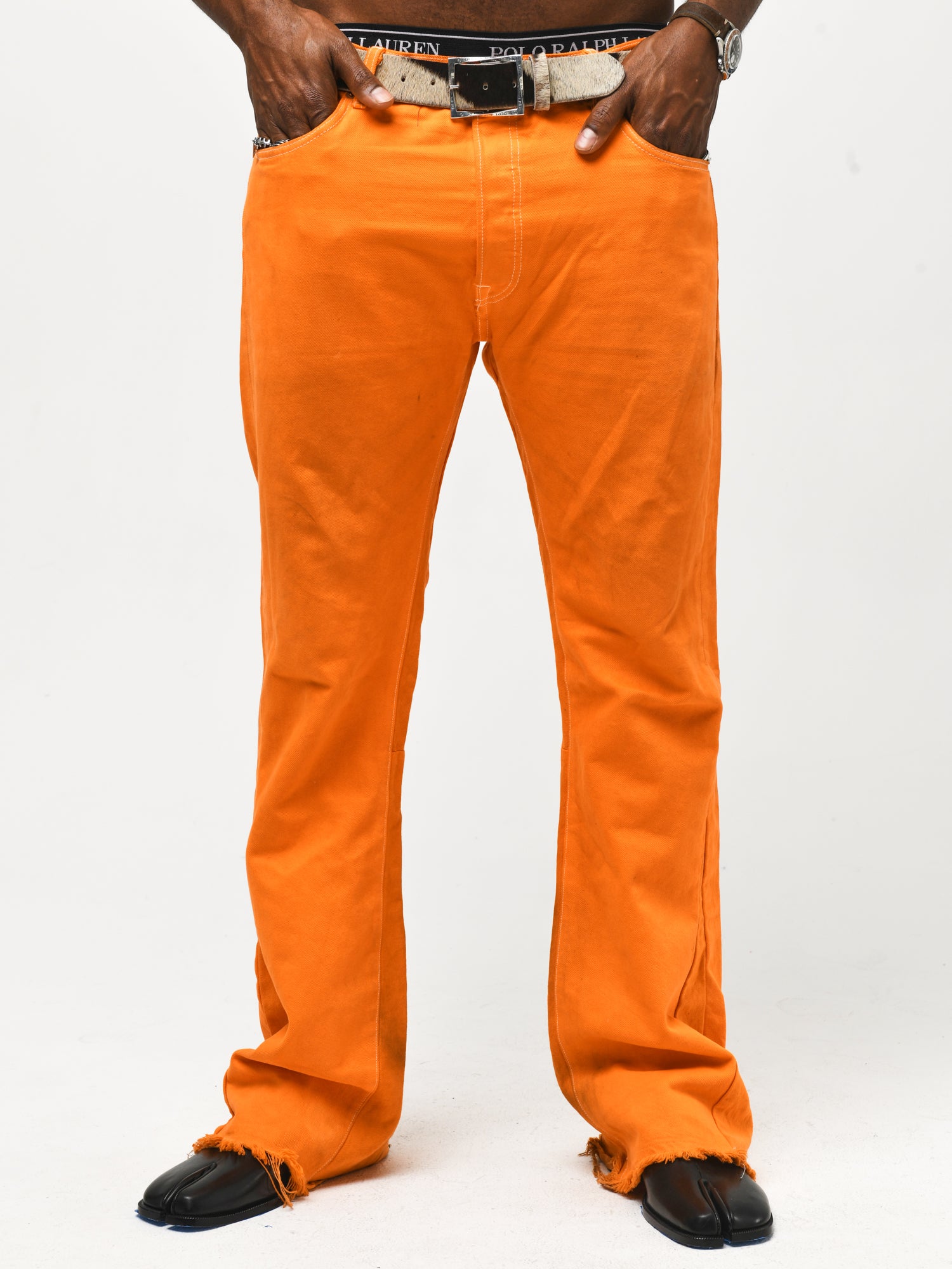 Gallery Dept.LA Flareデニム ジーンズ GALLERY DEPT. LA FLARE DENIM | BLACK