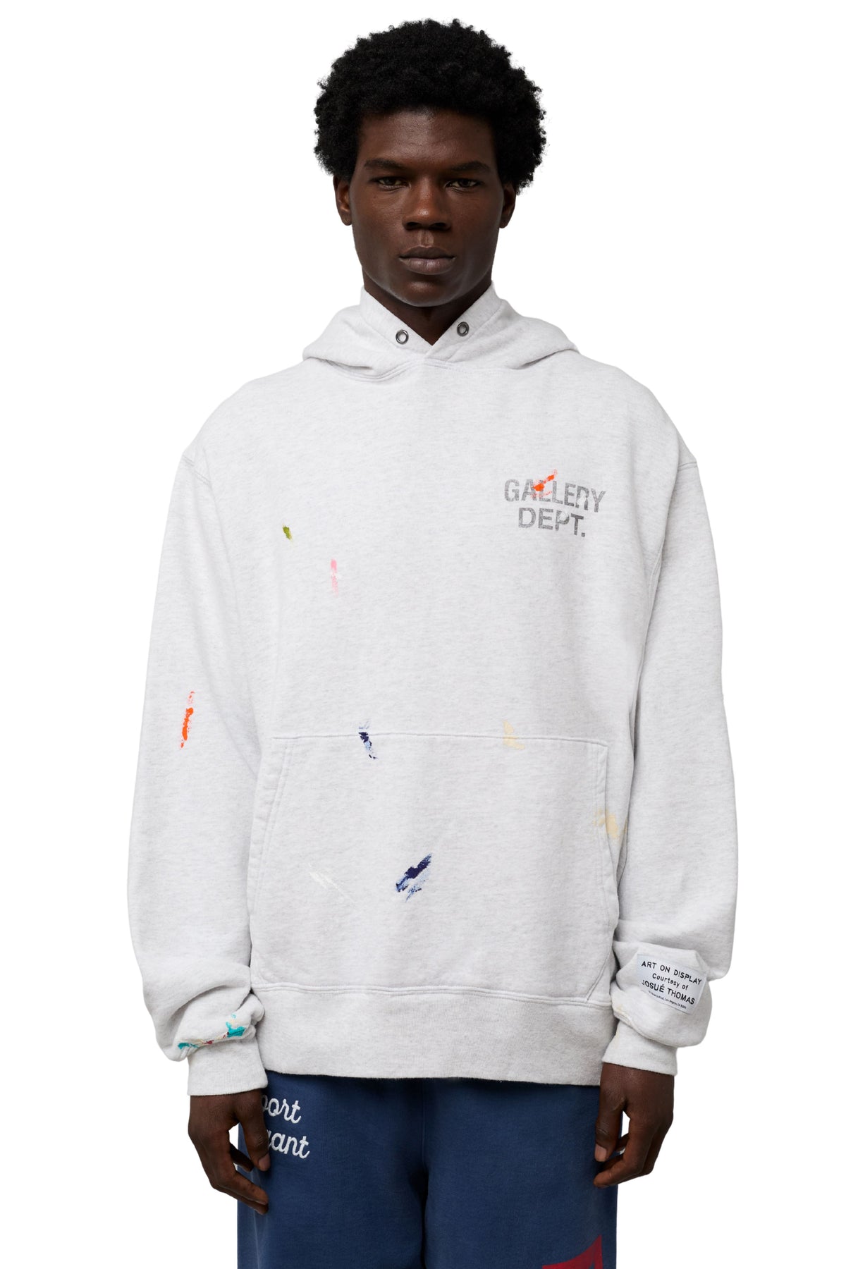 GALLERY DEPT ペンキ スウェット パーカー ペイントフーディ GALLERY 