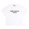 GOD ANSWERS PRAYER TEE TOPS GALLERY DEPARTMENT LLC   