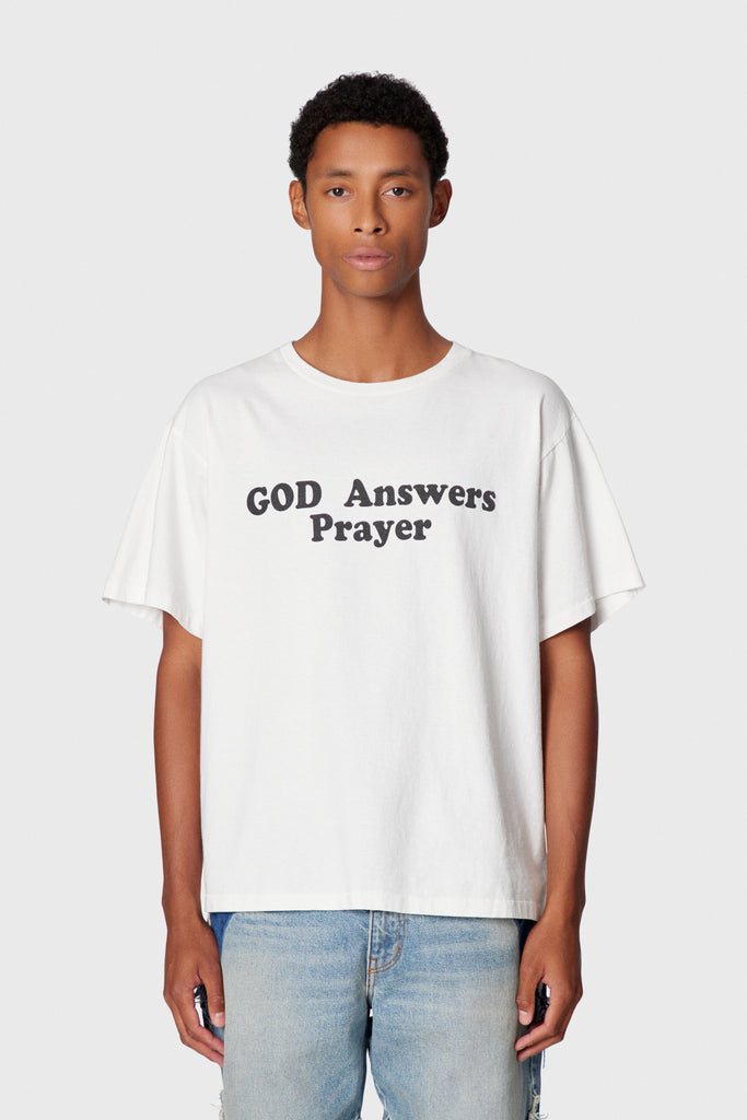 GOD ANSWERS PRAYER TEE TOPS GALLERY DEPARTMENT LLC