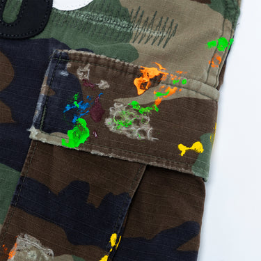 G PATCH WOODLAND CAMO CARGO SHORTS BOTTOMS GALLERY DEPARTMENT LLC