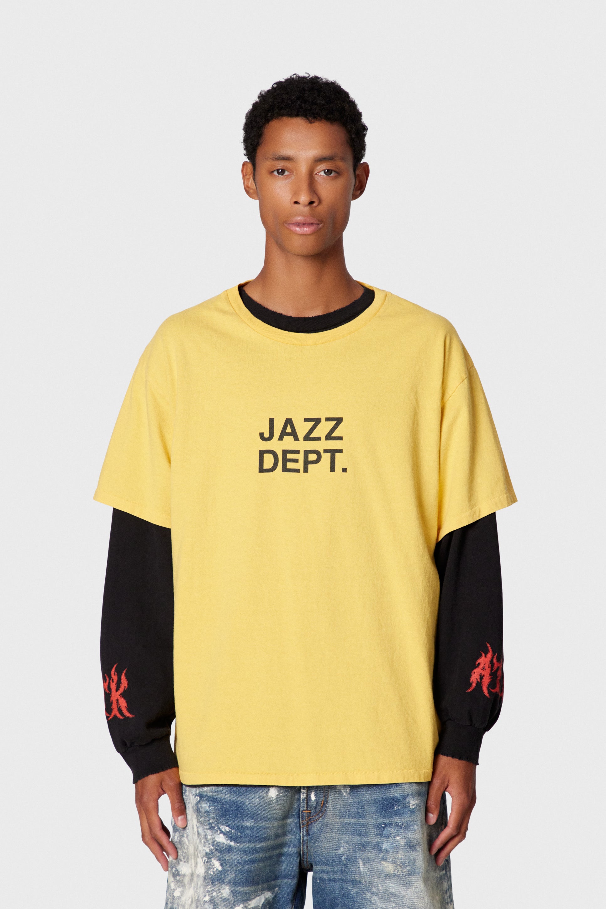GALLERY DEPT. JAZZY TEE | YELLOW GOLD