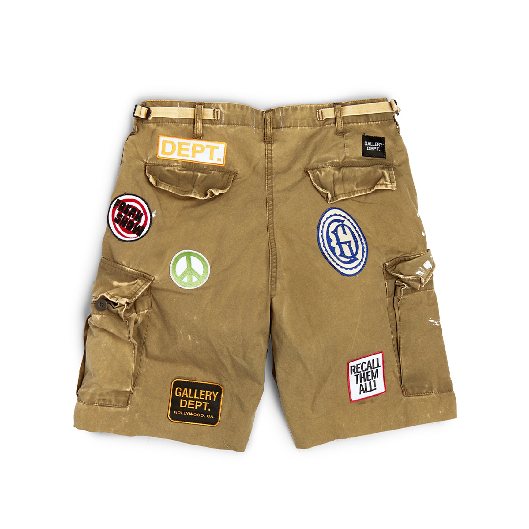 GALLERY DEPT. KENZIE FATIGUE CARGO SHORTS | OLIVE
