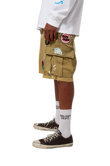 KENZIE FATIGUE CARGO SHORTS BOTTOMS GALLERY DEPARTMENT LLC