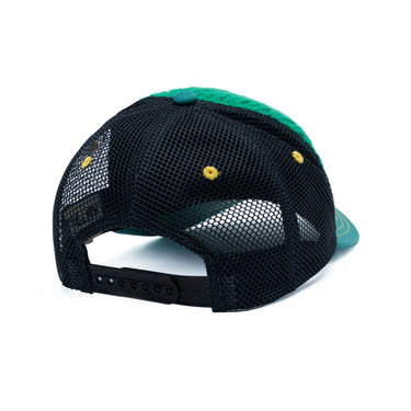 MI - KNIT TRUCKER CAP - GREEN/BLACK ACCESSORIES GALLERY DEPARTMENT LLC