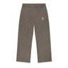 MI - LOGAN TRACK PANT - OLIVE MICRO PLAID BOTTOMS GALLERY DEPARTMENT LLC