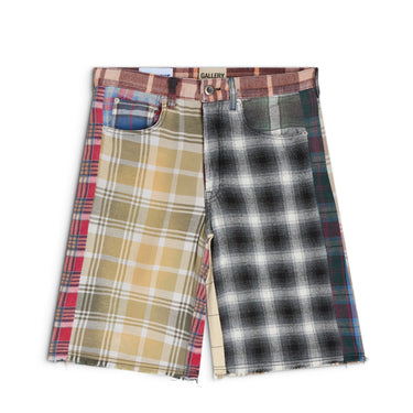 MI - MARLEY RETOUCHE SHORTS - MULTI PLAID BOTTOMS GALLERY DEPARTMENT LLC