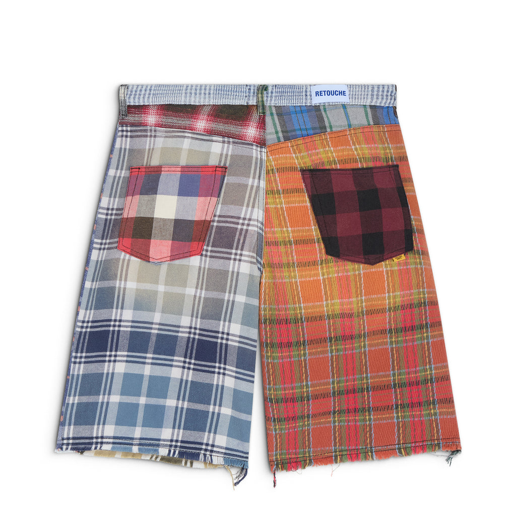 FS - MARLEY RETOUCHE SHORTS - MULTI PLAID BOTTOMS GALLERY DEPARTMENT LLC