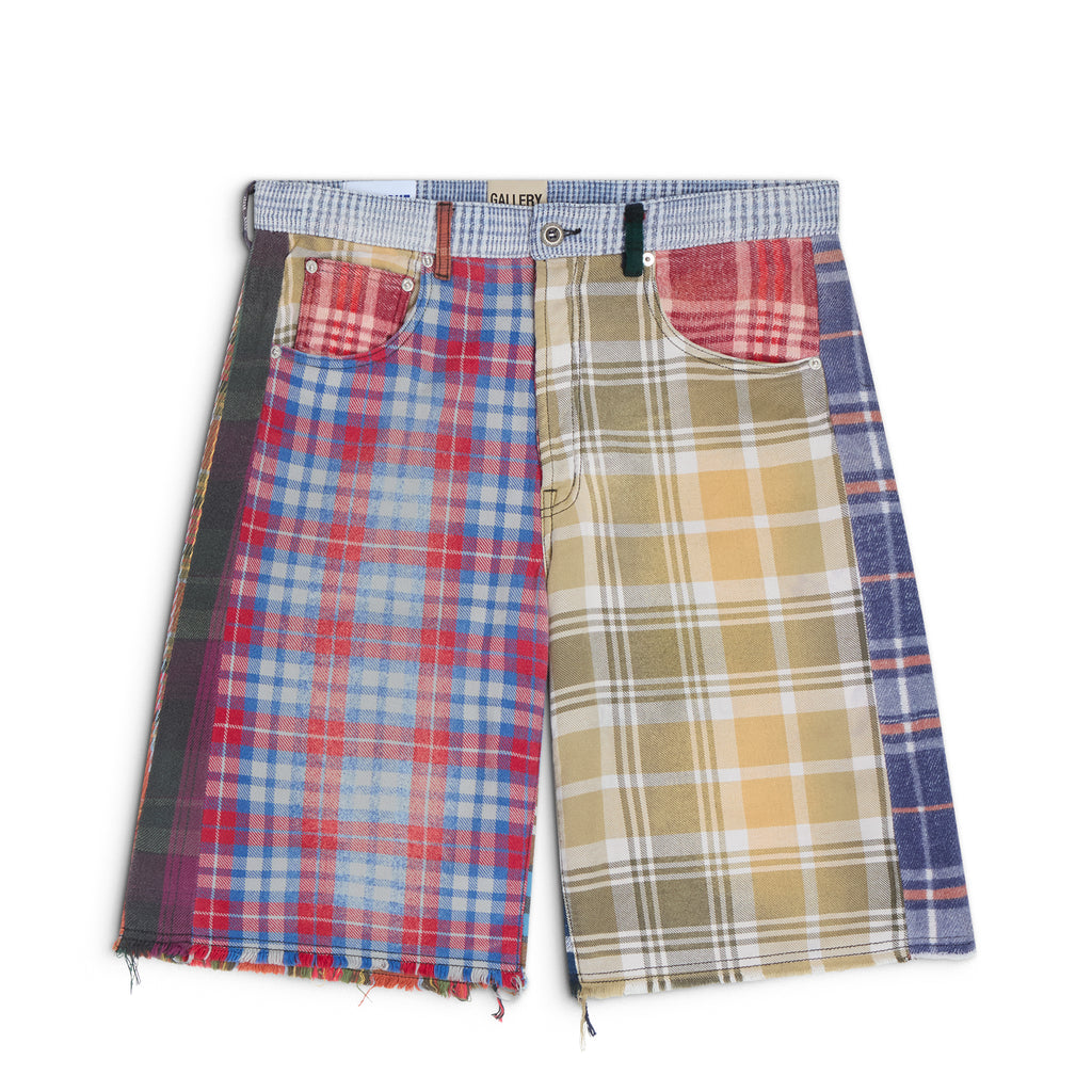 FS - MARLEY RETOUCHE SHORTS - MULTI PLAID BOTTOMS GALLERY DEPARTMENT LLC