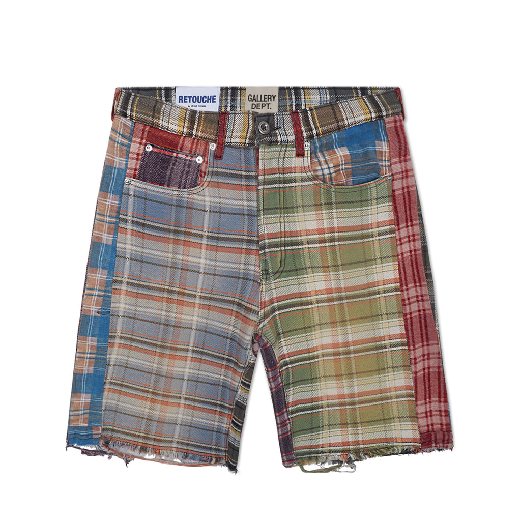 FS - MARLEY RETOUCHE SHORTS - MULTI PLAID BOTTOMS GALLERY DEPARTMENT LLC