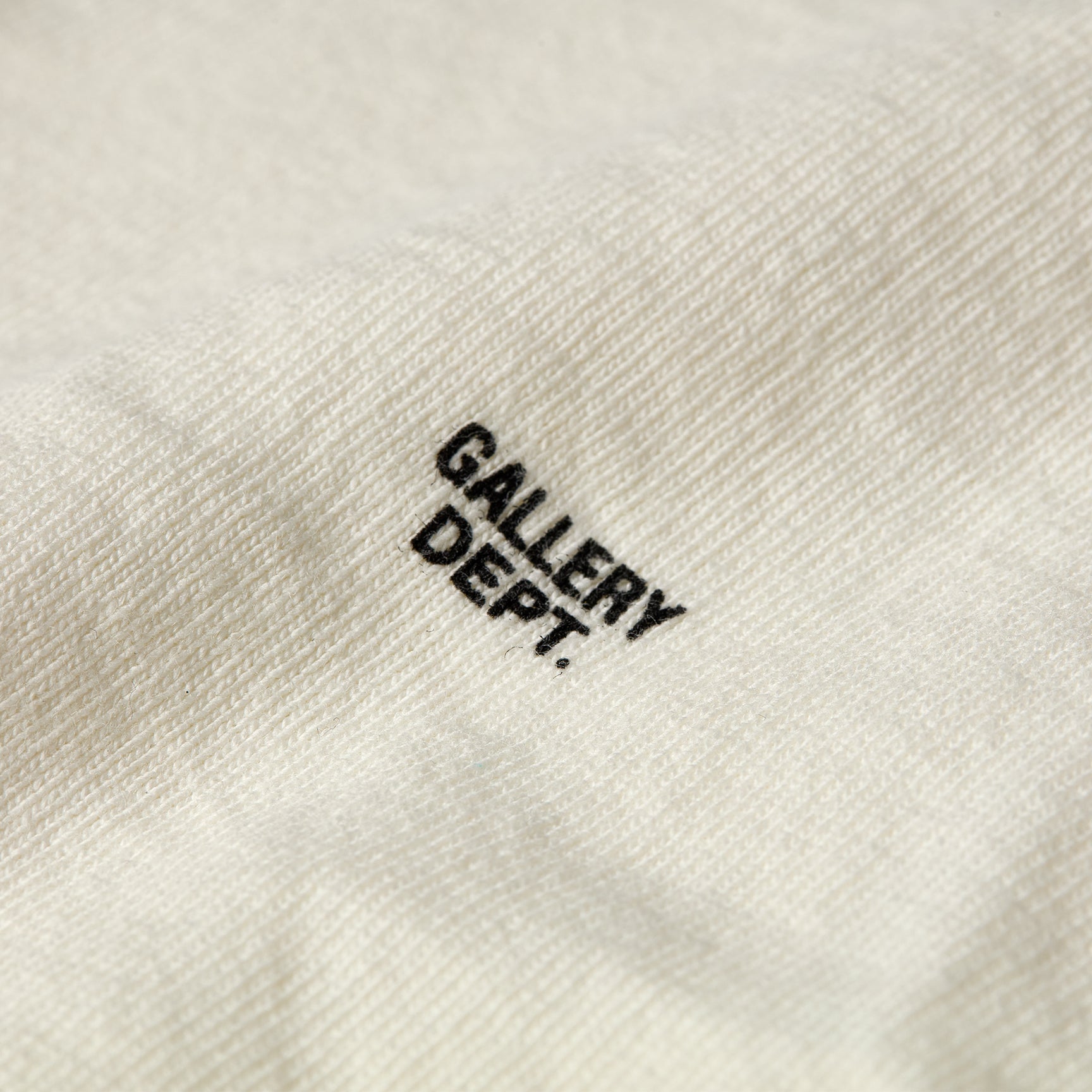 GALLERY DEPT. MICRO LOGO TEE | LIGHT ARCHIVAL WHITE