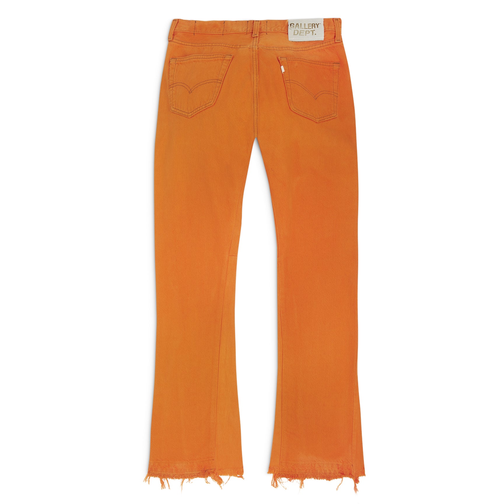 GALLERY DEPT. LA FLARE DENIM | ORANGE