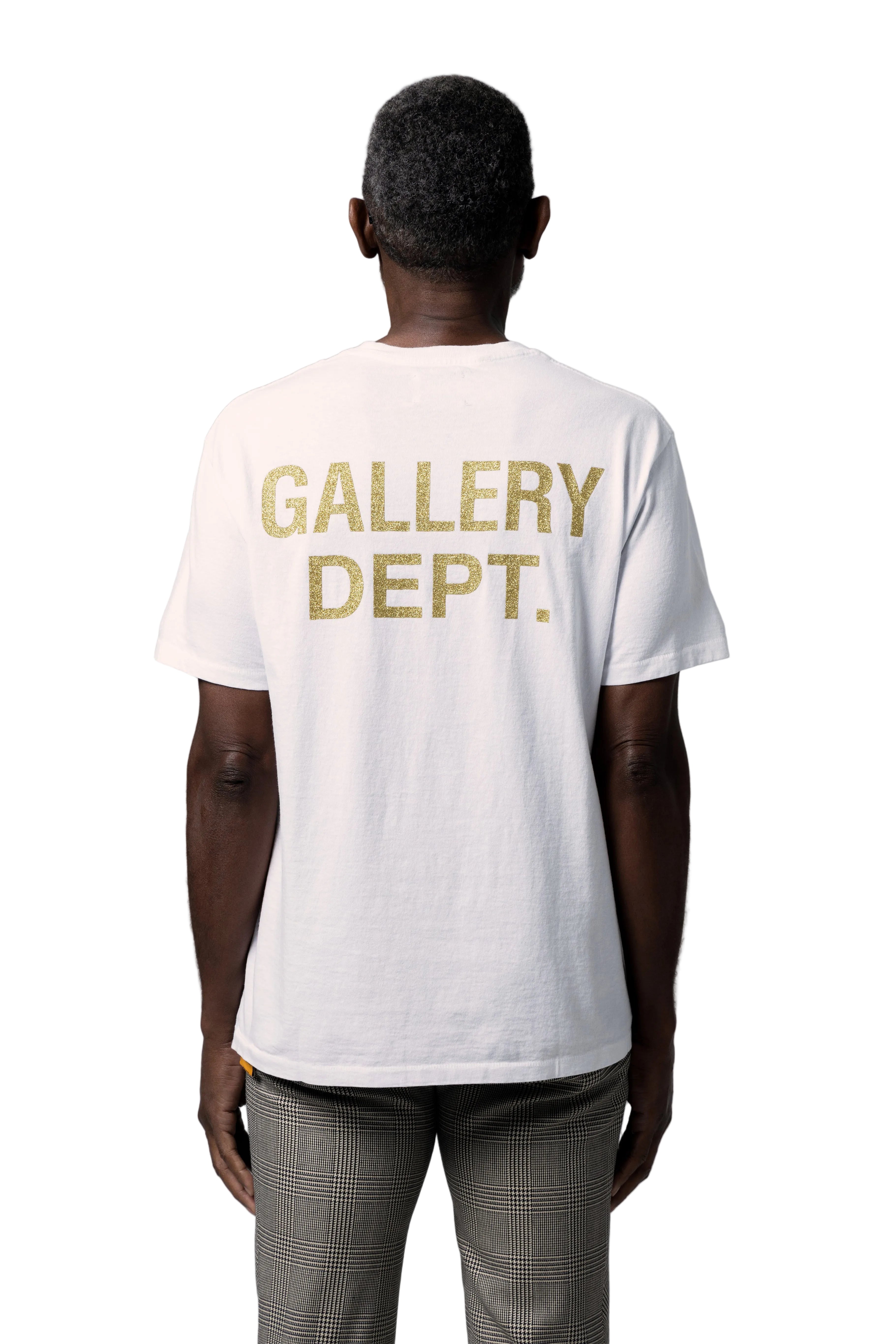 GALLERY DEPT. GD LOGO DUSTY TEE | CLEAN WHITE