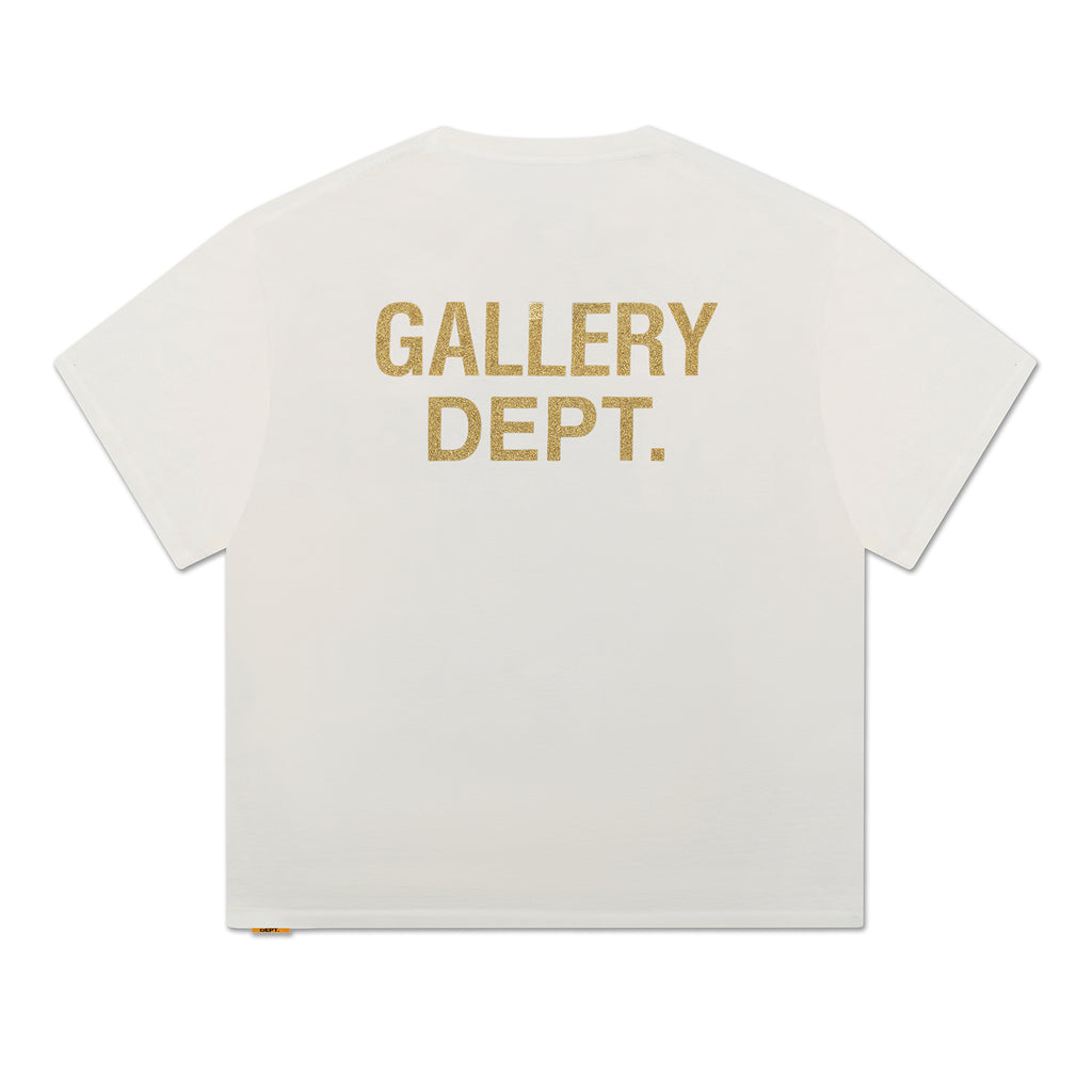 FS - OCT BIKER DOG TEE - LIGHT ARCHIVAL WHITE TOPS GALLERY DEPARTMENT LLC