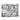 MI - OVERSIZED GOOD LUCK SCARF - WHITE/BLACK ACCESSORIES GALLERY DEPARTMENT LLC