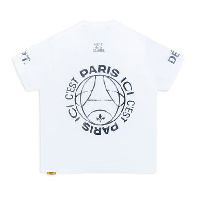 MI - I LOVE PSG TEE - CLEAN WHITE TOPS GALLERY DEPARTMENT LLC