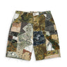 RETOUCHE CAMO PATCHWORK KENZIE SHORT BOTTOMS GALLERY DEPARTMENT LLC