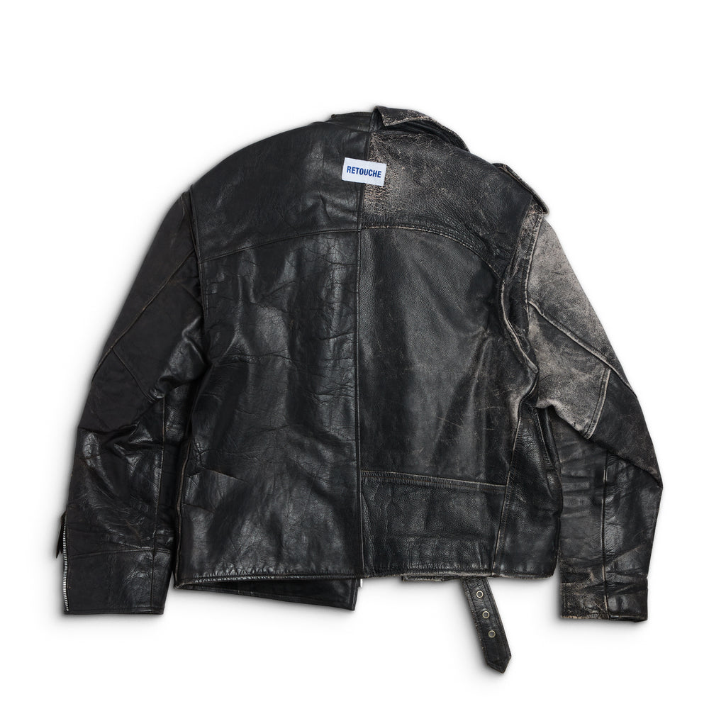 FS - RETOUCHE BURTON MOTORCYCLE JACKET - BLACK OUTERWEAR GALLERY DEPARTMENT LLC   