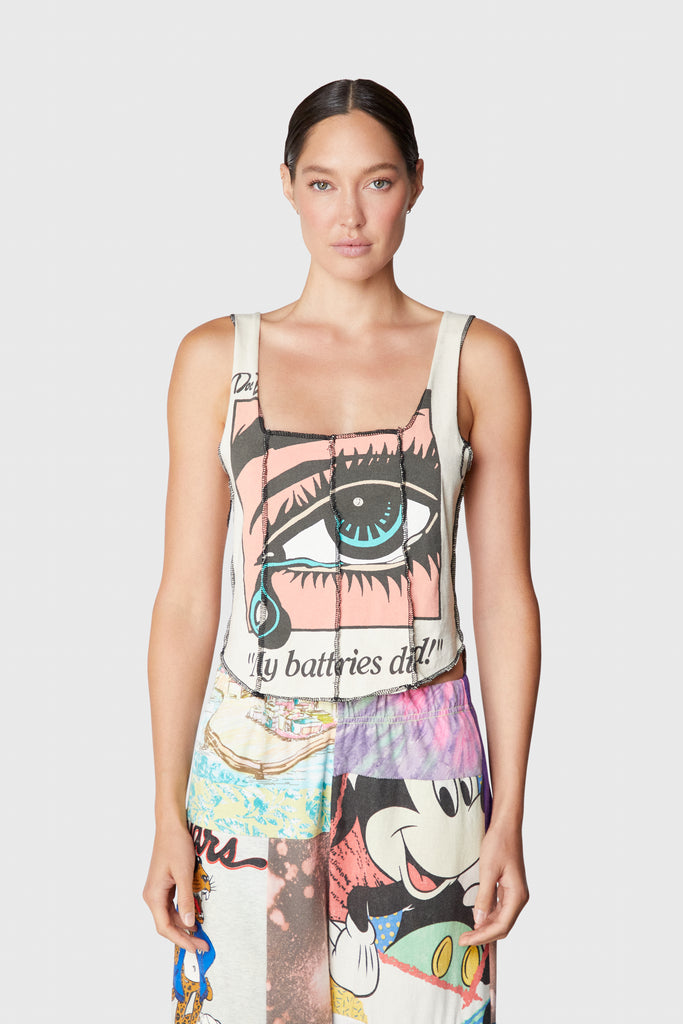 RETOUCHE DONNA WOMEN'S TANK TOPS GALLERY DEPARTMENT LLC