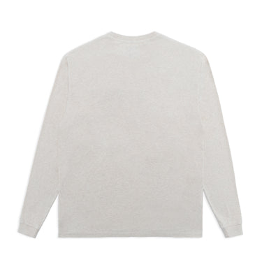 MI - FRENCH LOGO LUX L/S TEE - HEATHER OATMEAL TOPS GALLERY DEPARTMENT LLC