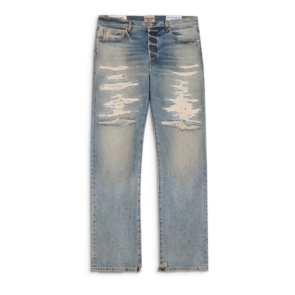 GALLERY DEPT. TEAR DENIM | LIGHT WASH INDIGO