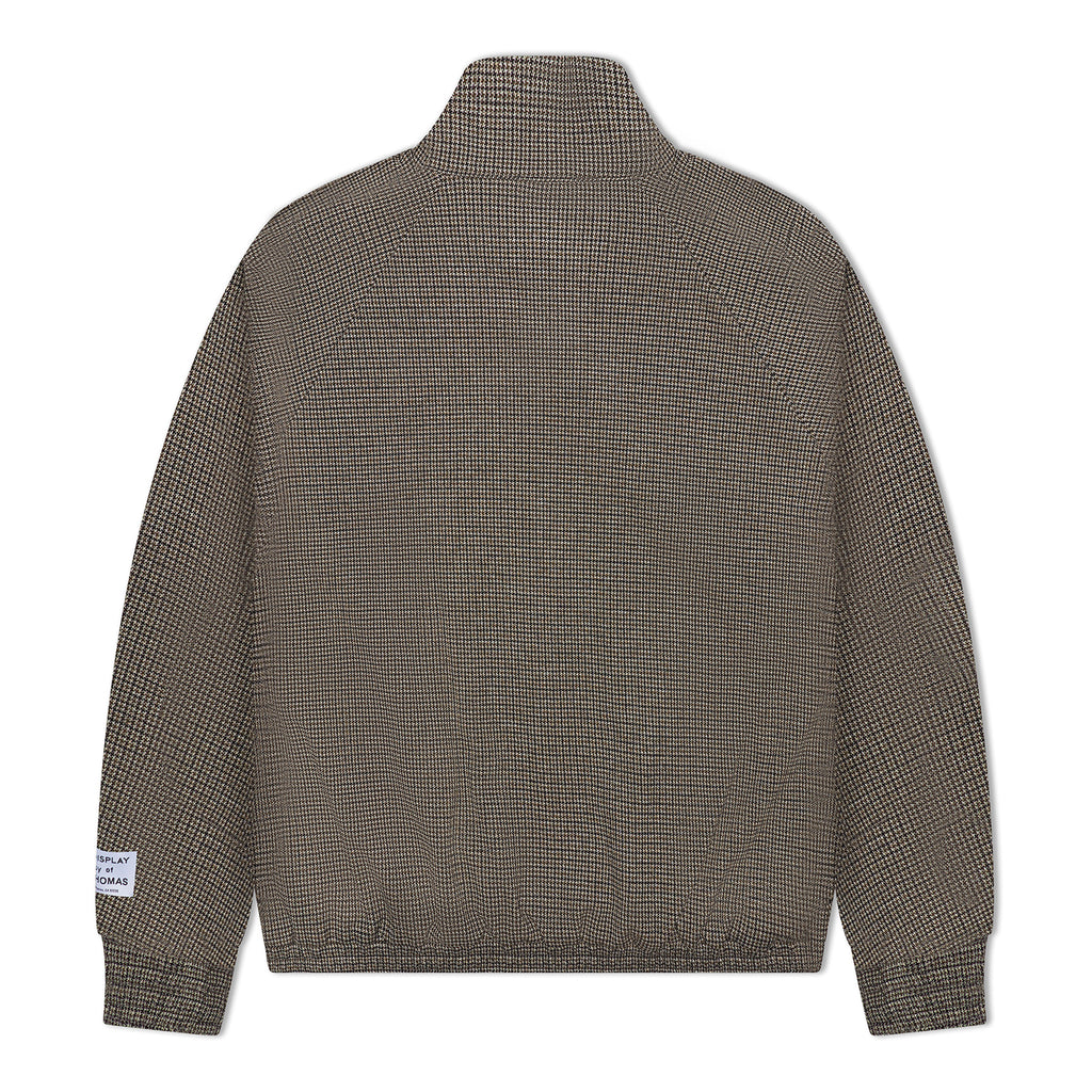 FS - TRACK JACKET - OLIVE MICRO PLAID OUTERWEAR GALLERY DEPARTMENT LLC