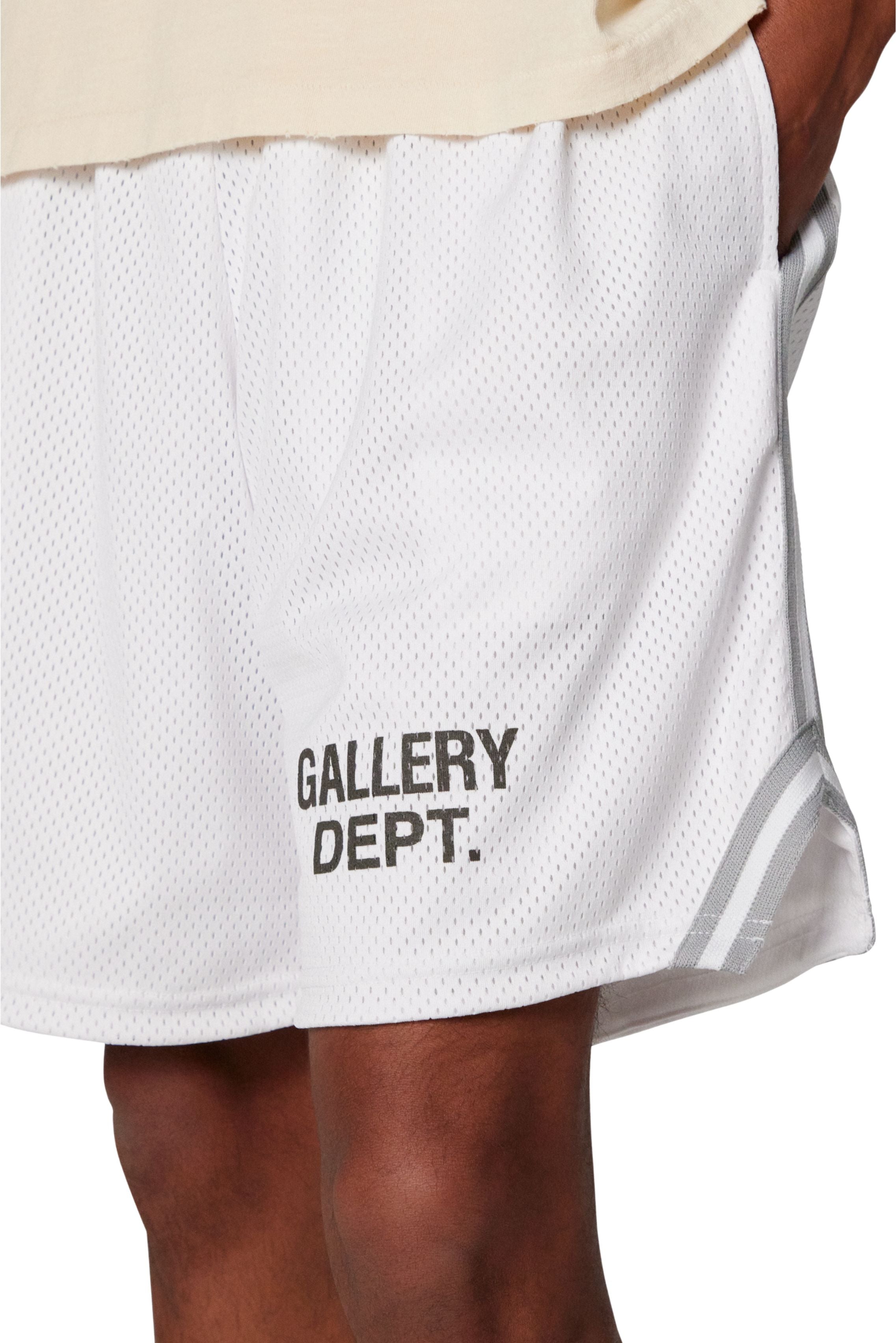 GALLERY DEPT. VENICE COURT SHORTS | WHITE/GREY