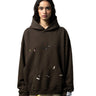 FRENCH LOGO PAINTED HOODIE SWEATSHIRTS GALLERY DEPARTMENT LLC