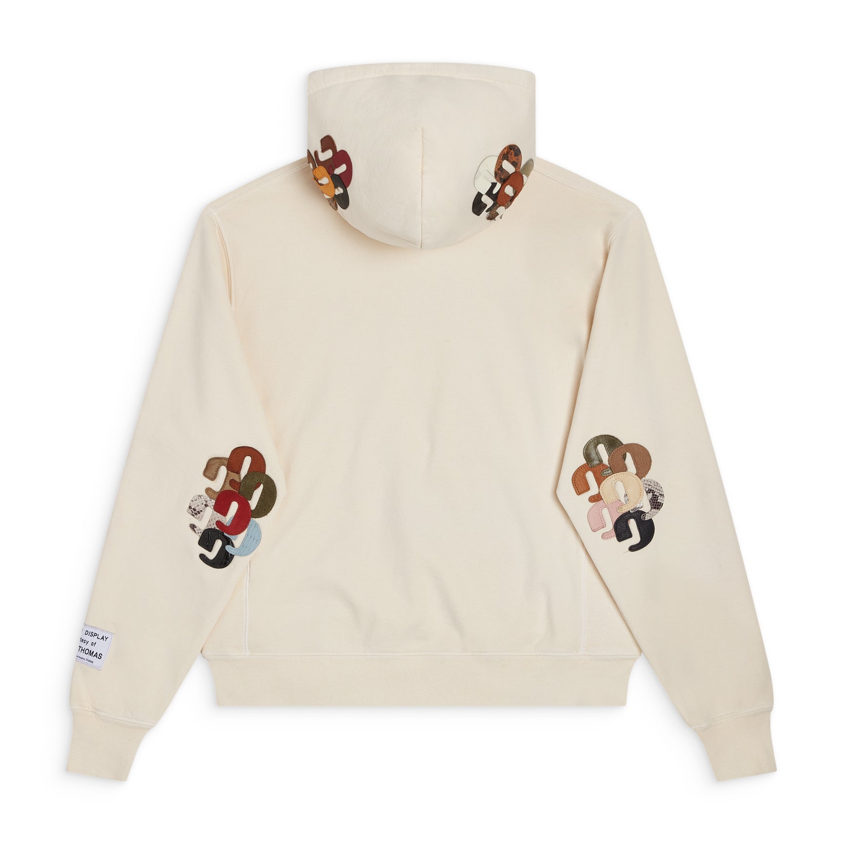 GALLERY DEPT. G PATCH FUCKED UP LOGO HOODIE | CREAM