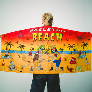 SKELETON BEACH TOWEL HOME GOODS GALLERY DEPARTMENT LLC