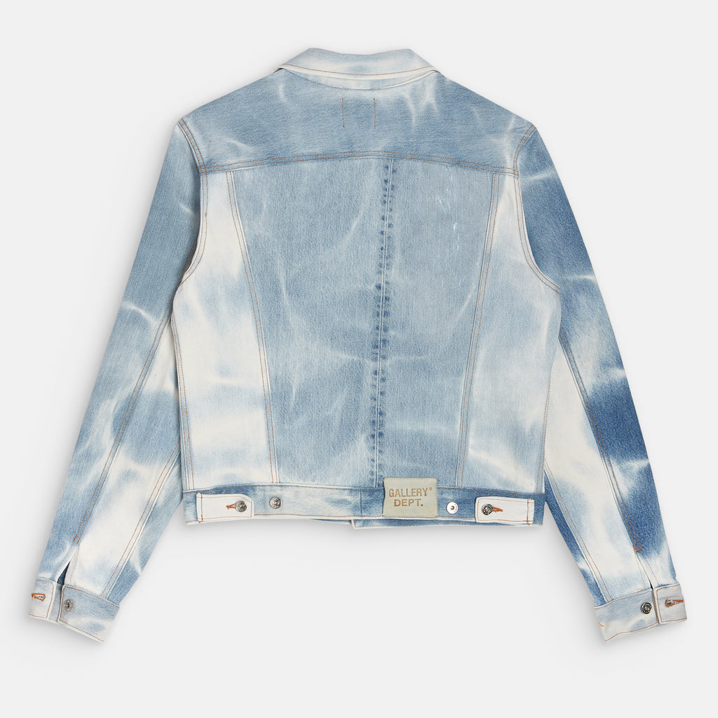 SUN-FADED ANDY DENIM JACKET OUTERWEAR GALLERY DEPARTMENT LLC   