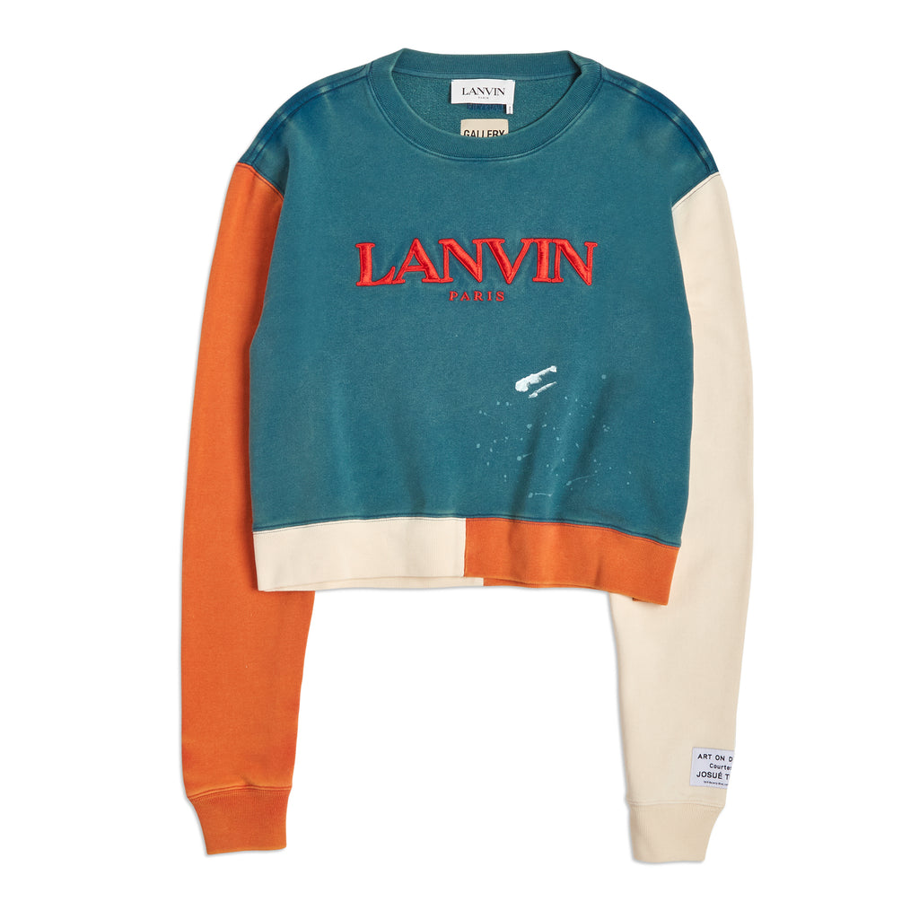 GD X LANVIN CROPPED CREWNECK (WOMEN'S) SWEATSHIRTS GALLERY DEPARTMENT LLC   