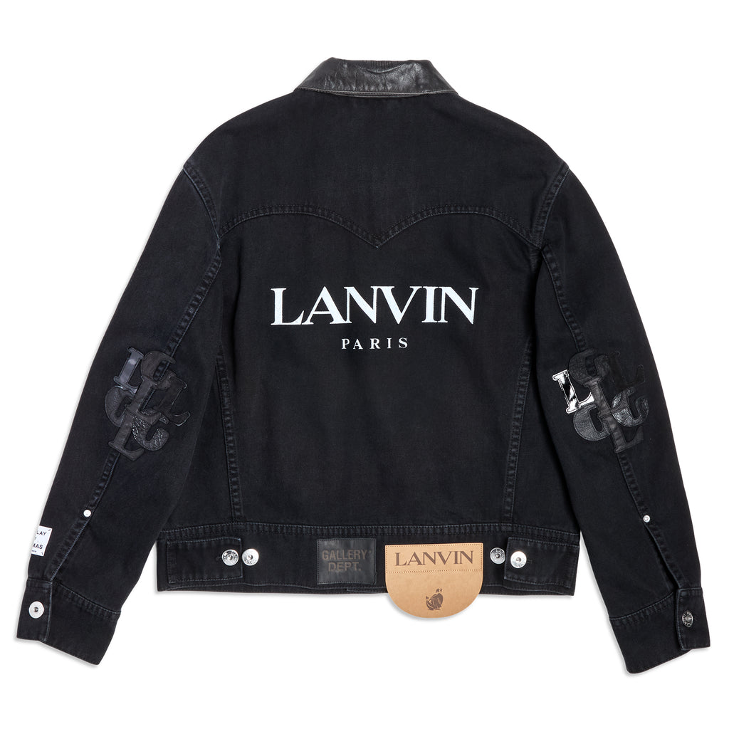 GD X LANVIN DENIM JACKET OUTERWEAR GALLERY DEPARTMENT LLC   