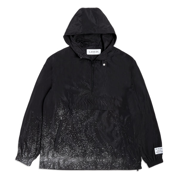 GALLERY DEPT. GD X LANVIN HOODED WINDBREAKER | BLACK 