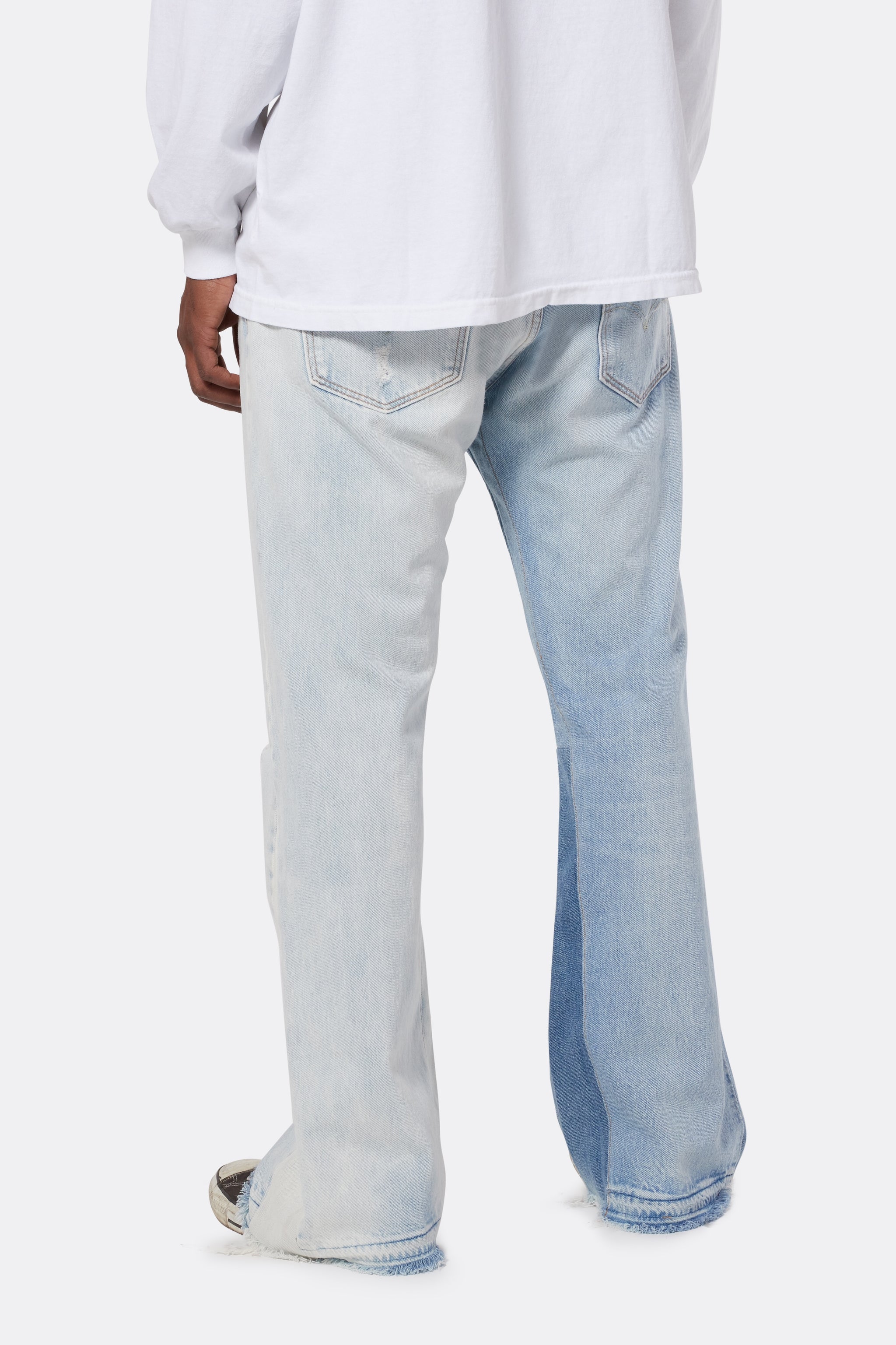 Gallery Dept フレアデニム ツートン GALLERY DEPT. JESSE J FLARE DENIM | INDIGO