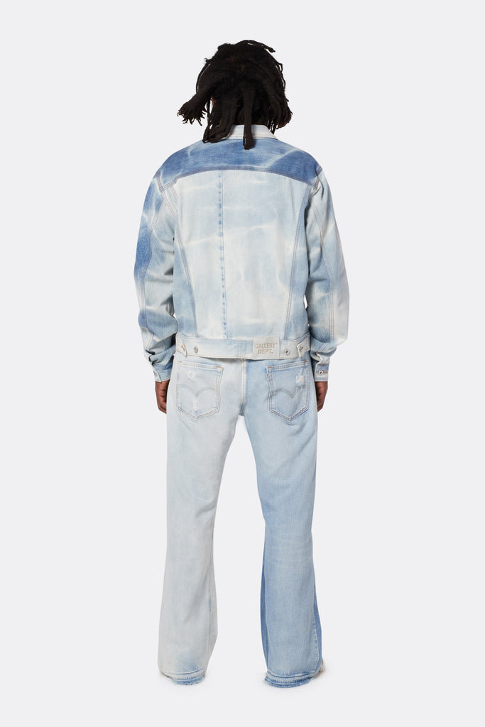 SUN-FADED ANDY DENIM JACKET OUTERWEAR GALLERY DEPARTMENT LLC   