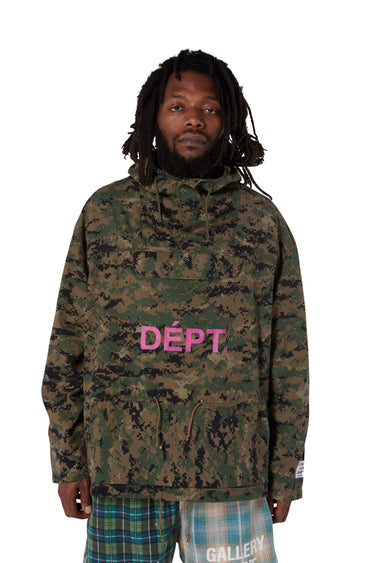 DIGITAL CAMO ANORAK OUTERWEAR GALLERY DEPARTMENT LLC   