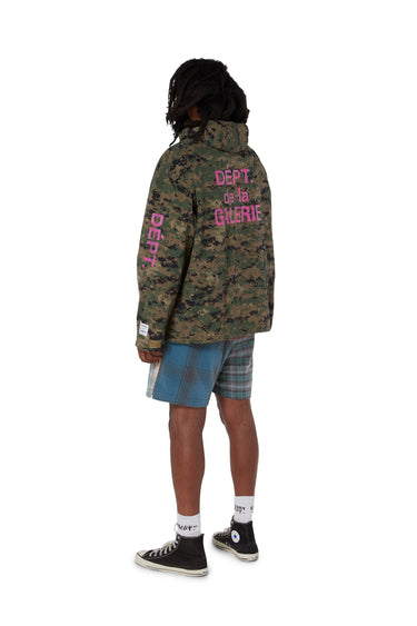 DIGITAL CAMO ANORAK OUTERWEAR GALLERY DEPARTMENT LLC   