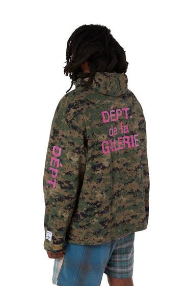 DIGITAL CAMO ANORAK OUTERWEAR GALLERY DEPARTMENT LLC   