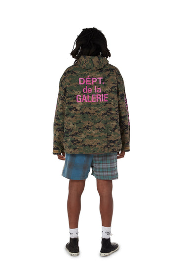 DIGITAL CAMO ANORAK OUTERWEAR GALLERY DEPARTMENT LLC   