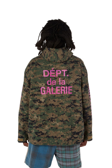 DIGITAL CAMO ANORAK OUTERWEAR GALLERY DEPARTMENT LLC   