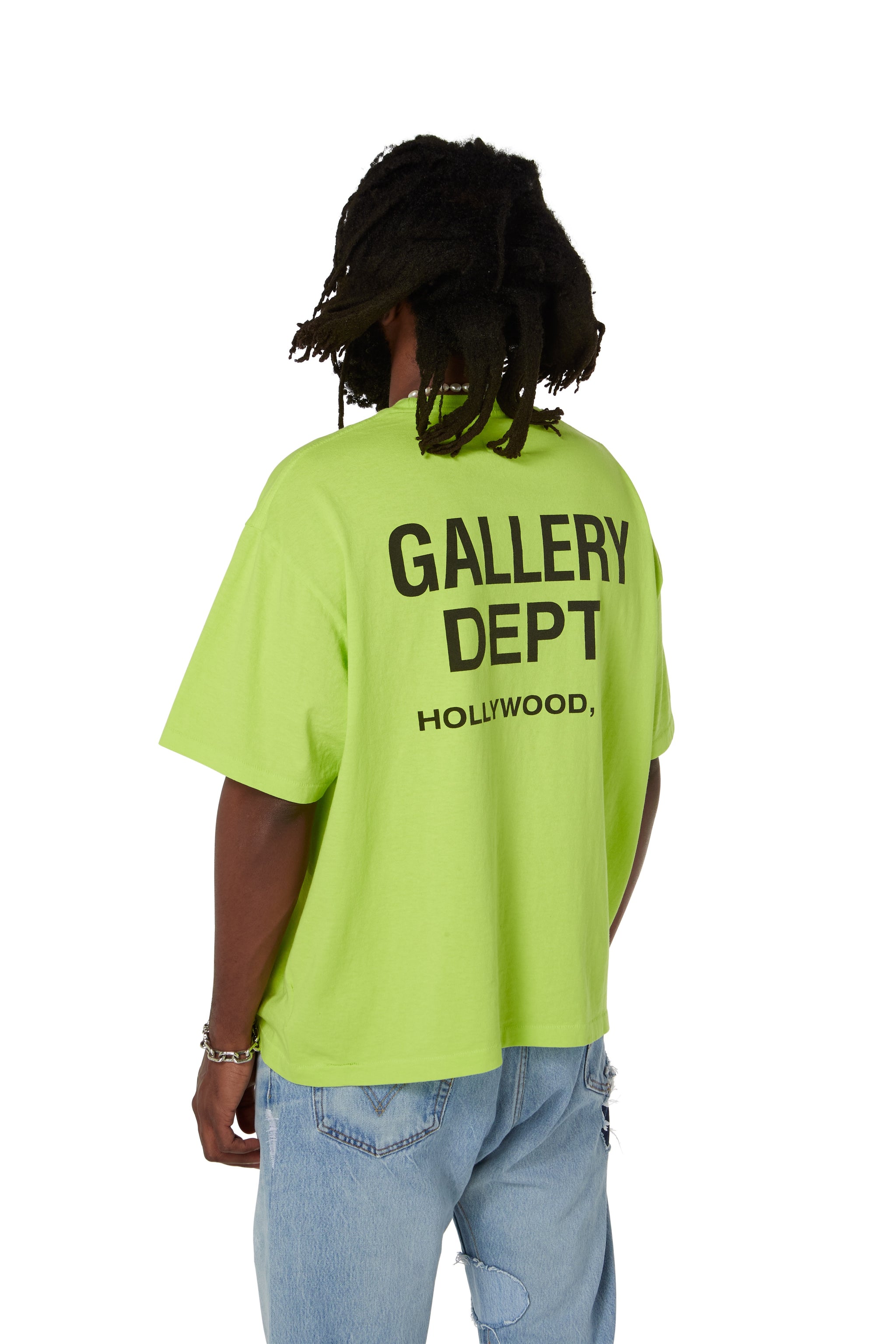 Gallery Dept Shirt Tee Lime Green store