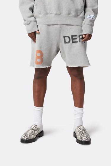 DEPT LOGO 8 SWEAT SHORTS BOTTOMS GALLERY DEPARTMENT LLC   