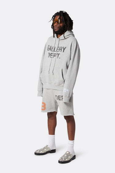 DEPT LOGO 8 SWEAT SHORTS BOTTOMS GALLERY DEPARTMENT LLC   