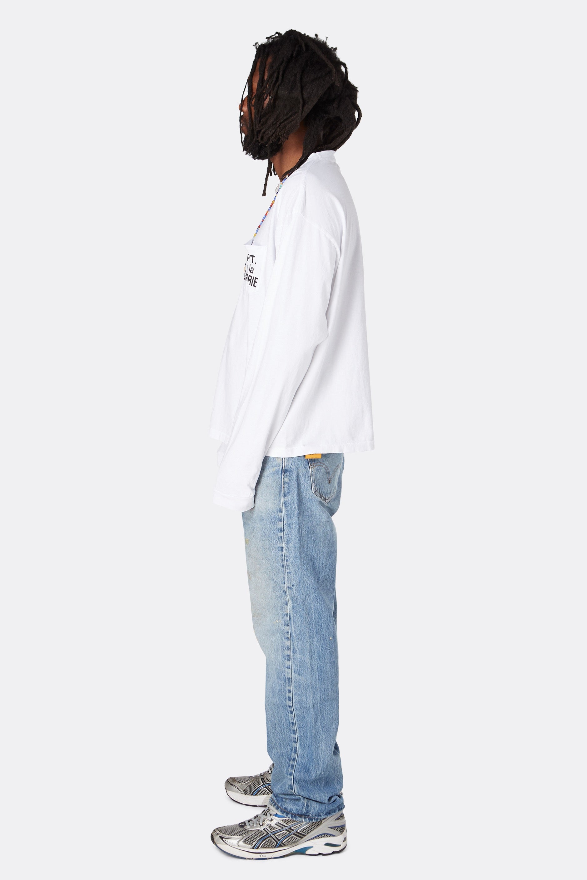 FRENCH L/S POCKET TEE TOPS GALLERY DEPARTMENT LLC   