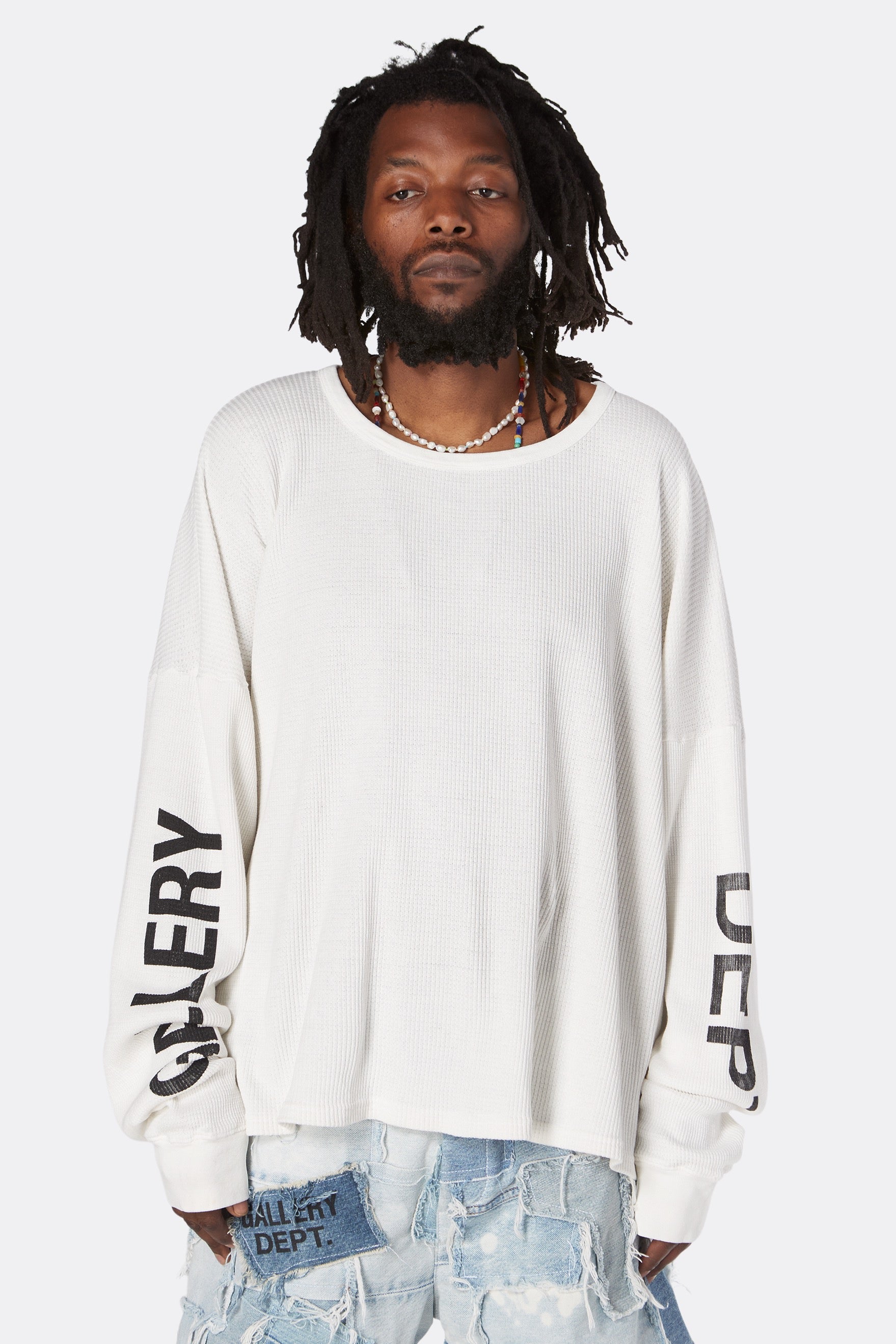 gallery dept thermal long sleeve shirt