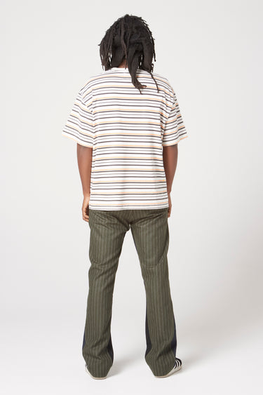 PINSTRIPE DRESS PANT FLARE BOTTOMS GALLERY DEPARTMENT LLC   