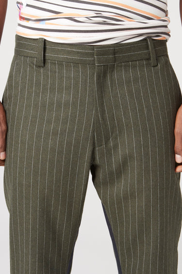 PINSTRIPE DRESS PANT FLARE BOTTOMS GALLERY DEPARTMENT LLC   